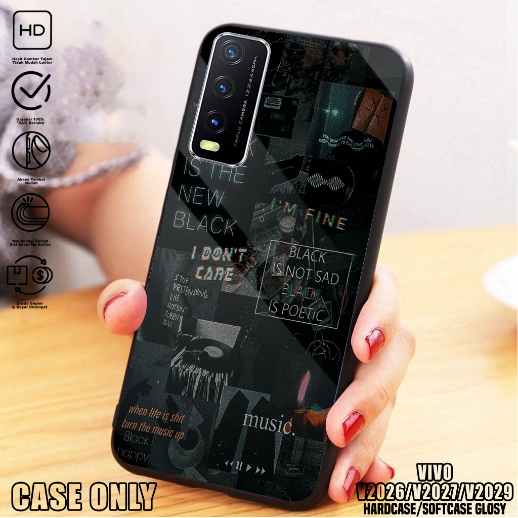 Case VIVO VIVO V2026 / V2027 / V2029 - Casing VIVO V2026 / V2027 / V2029 [ ATK ] Silikon VIVO V2026 