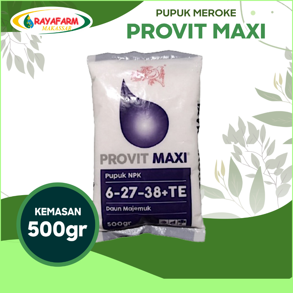Pupuk Meroke / Pupuk NPK Provit Maxi Biru 500gr