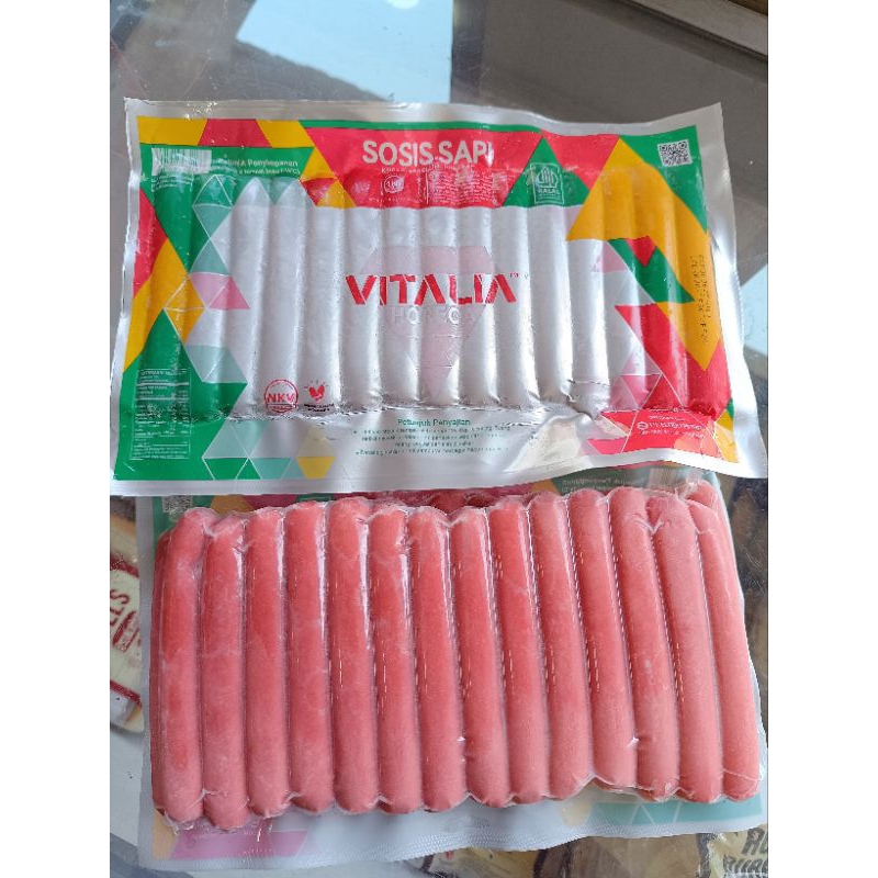 

Vitalia Horeca sosis sapi 1kg