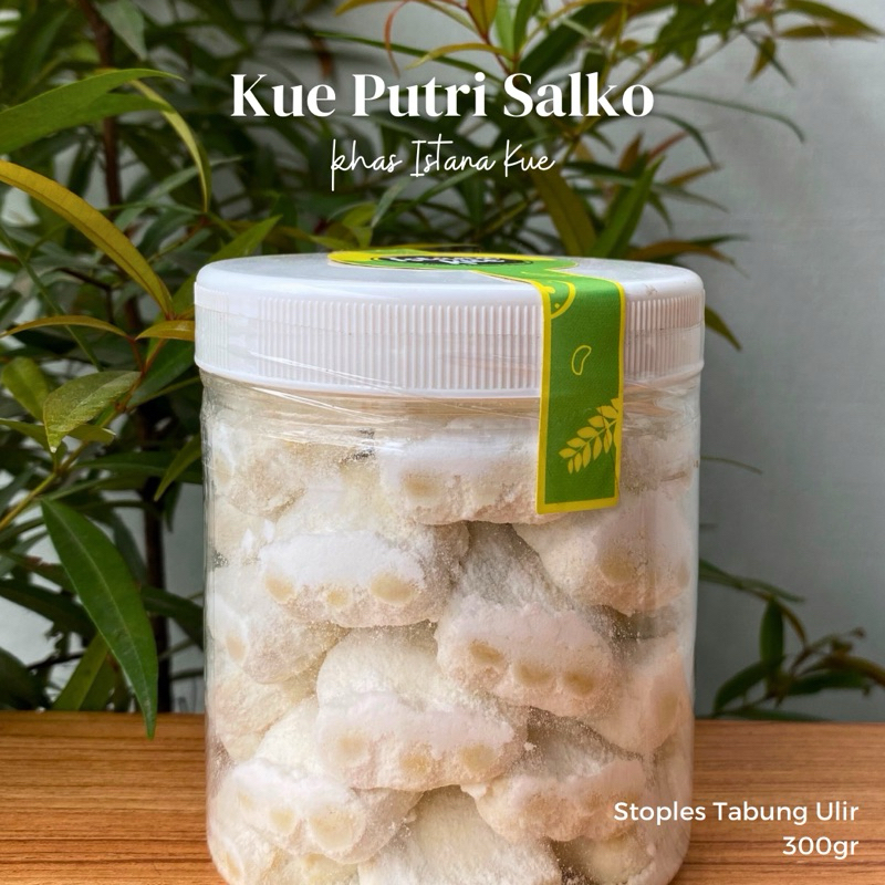 

Istana Kue Kering Putri Salju Stoples Tabung Ulir 300gr