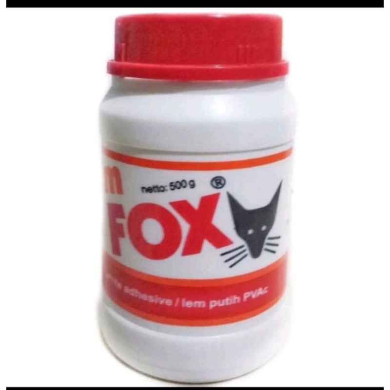 

Lem Fox putih botol 500 gr