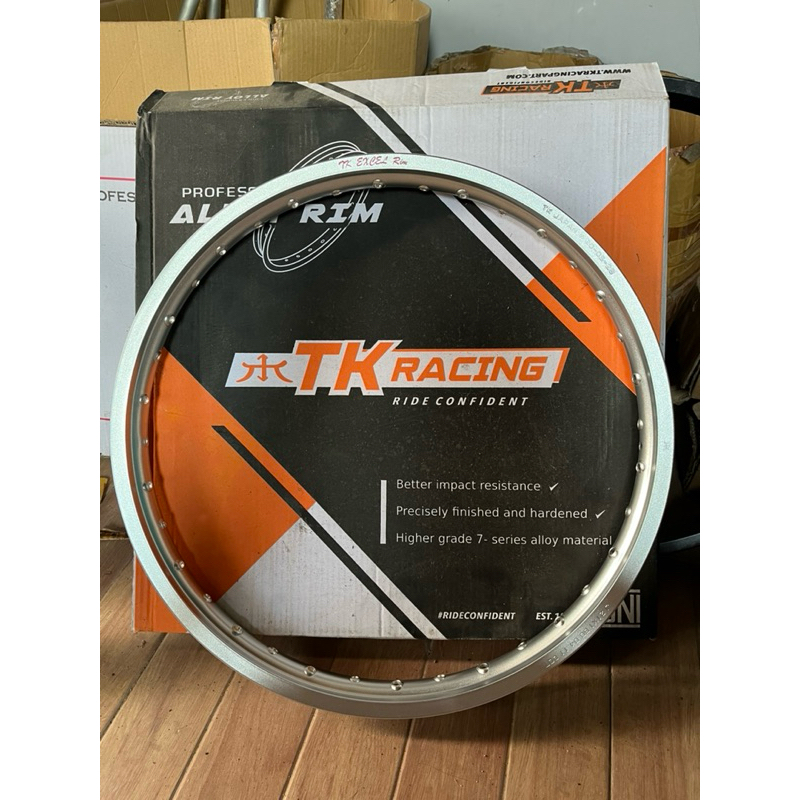 Velg TK EXCEL RIM Japan ukuran 185 ring 21 hole 36 silver