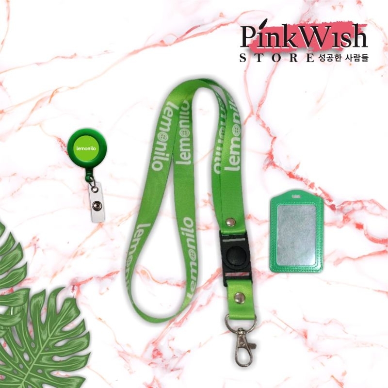 

Tali idcard LEMONILO hijau / lanyard LEMONILO [READY STOCK] TERMURAH !!! Beli Eceran Rasa Grosir