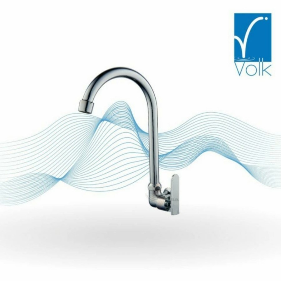 Kran Angsa / Sink Wall Juna-15 / Bima-15 Volk 1/2" - Bima Pare Kediri
