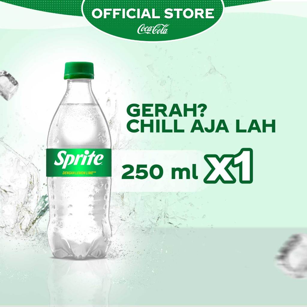 Sprite | Sprite Lemon Lime | Sprite 250 mL | Sprite Mini | Sprite Botol Kecil | Sprite Ecer