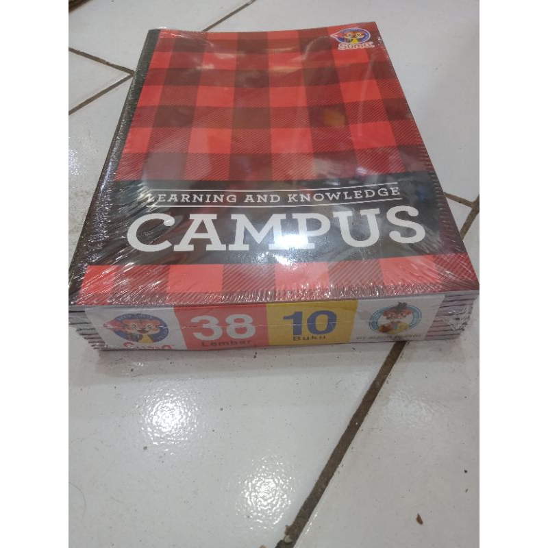 

BUKU CAMPUS BOXY 38 LEMBAR 1 PAK ISI 10 BUKU