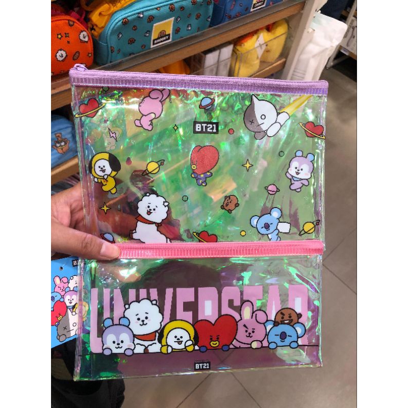 

PVC Stationery Case / Pouch Miniso BT21 (ready stock)