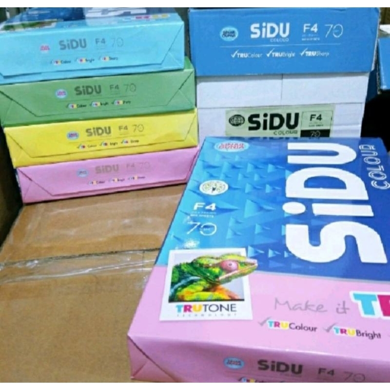 kertas hvs warna F4 sidu 70 gsm