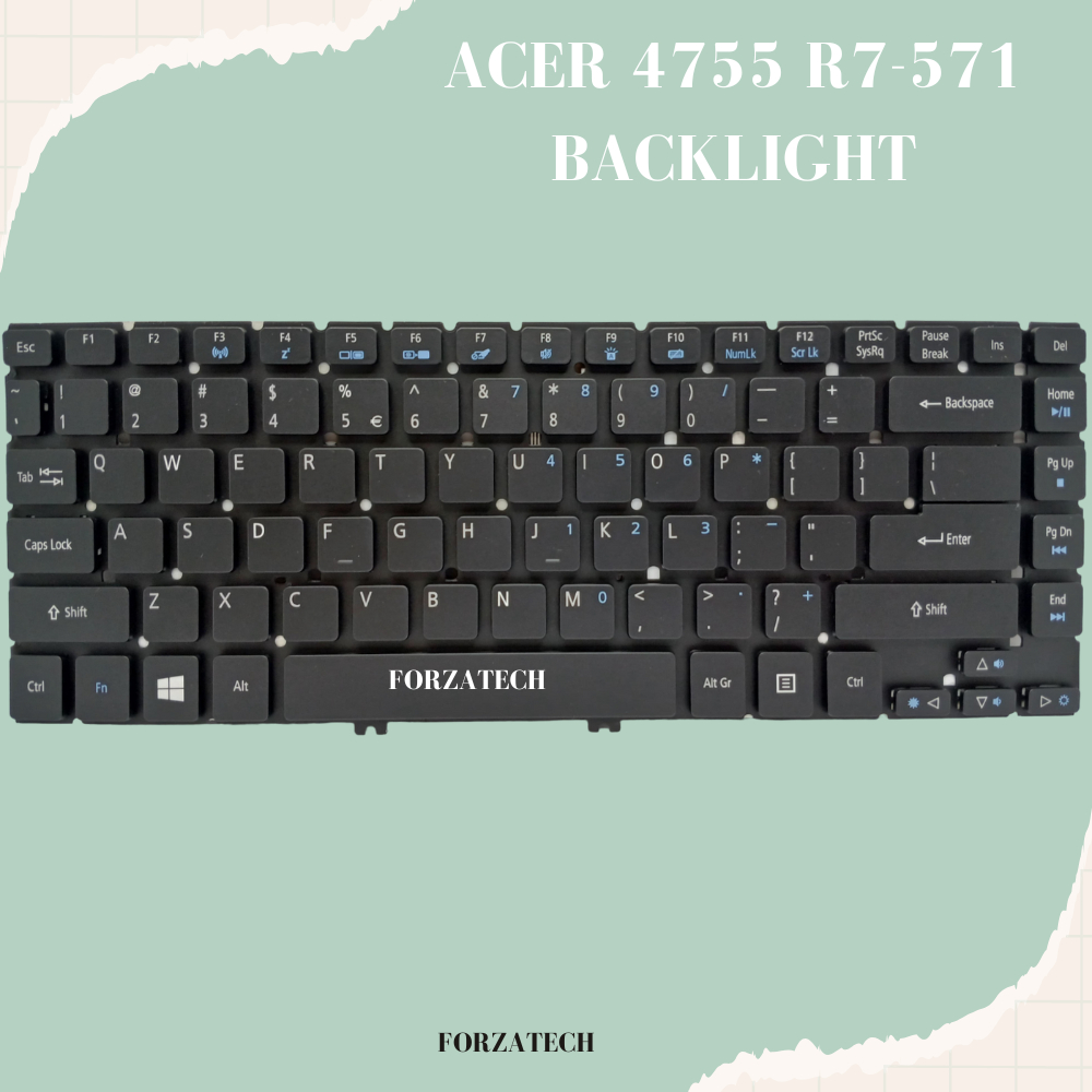 Keyboard Laptop Acer R7 R7-572 R7-572G R7-571 Backlight - US