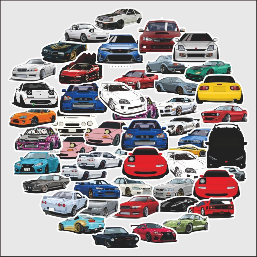 

Sticker Tempel "Sticker Pack Car 40pcs