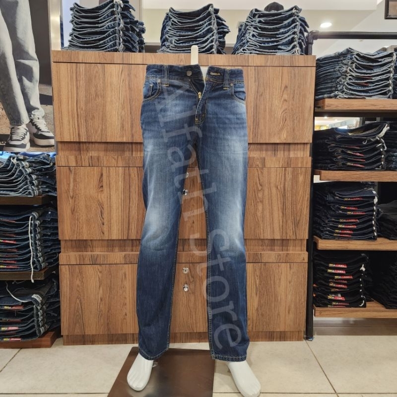 JEANS LOIS PANJANG PRIA STRAIGHT CUT CFS069C