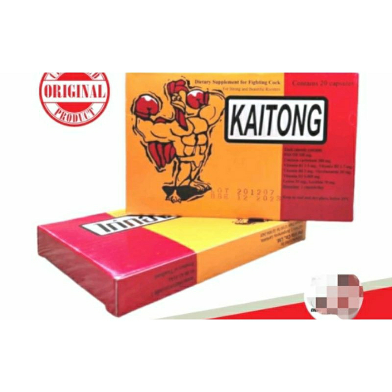 Kaitong Ori Thailand Doping Ayam Laga Eceran 1 Butiran