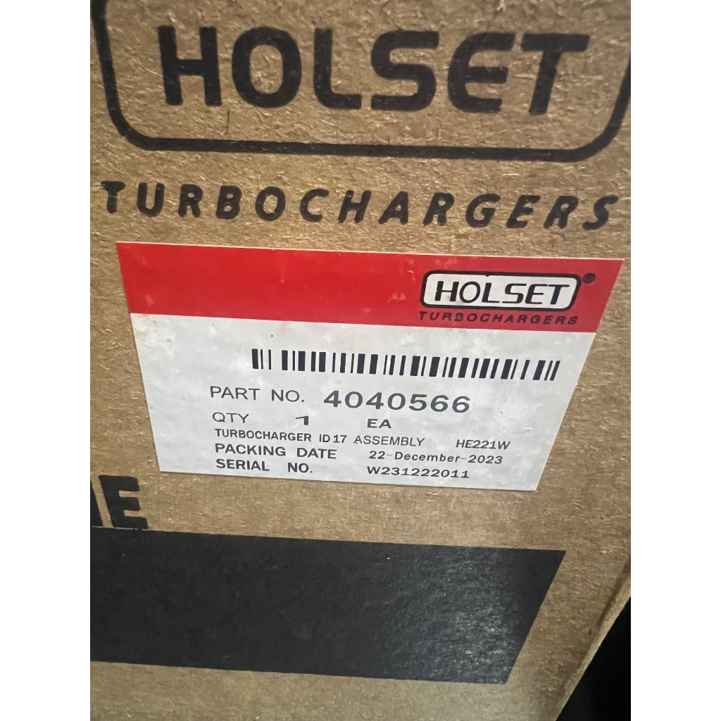 Turbo Holset 4048808 Komatsu PC195-8 PC200-10MO Hybrid HE221W 4D107