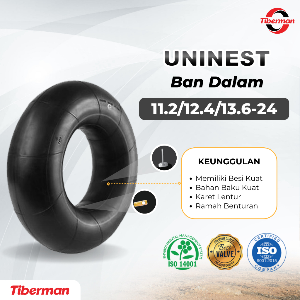 BAN DALAM 11.2 /12.4 / 13.6-24 / BAN DALAM TRAKTOR MERK UNINEST