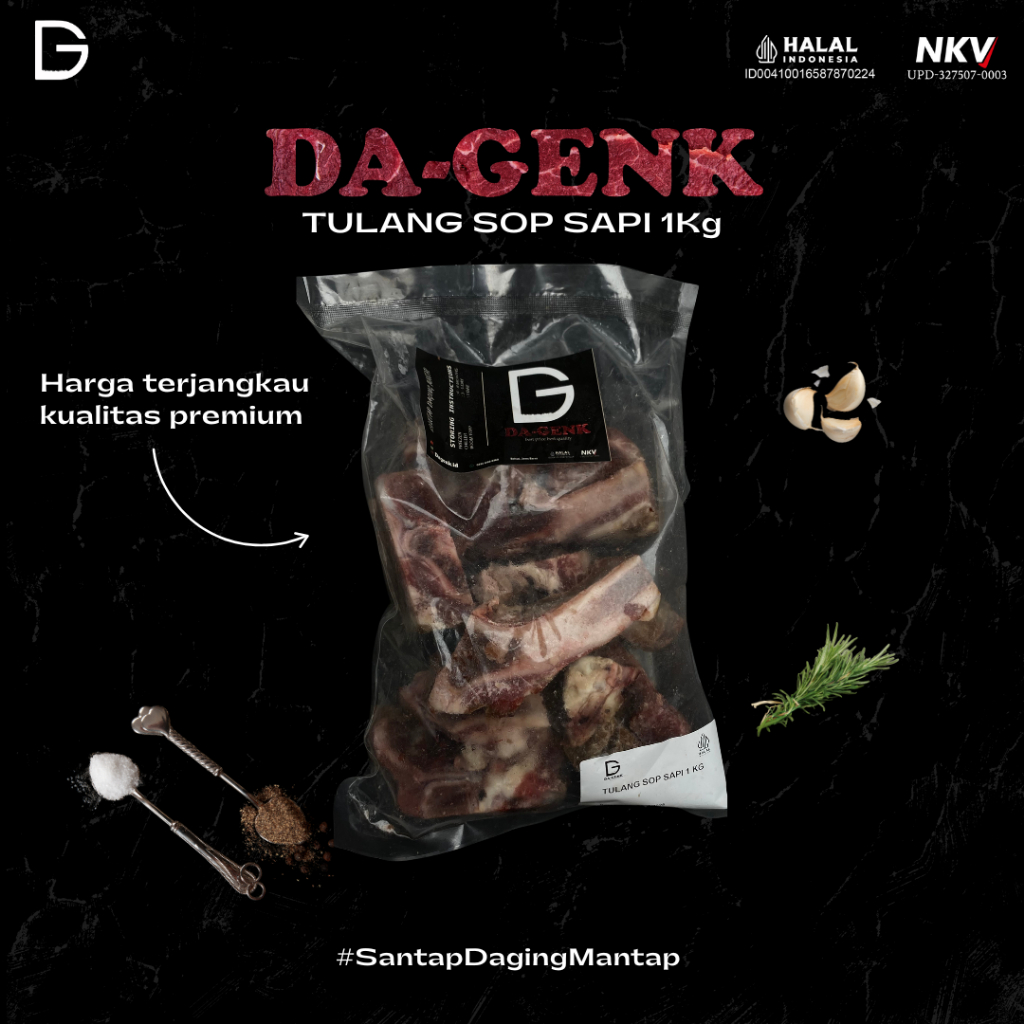 

Tulang sop sapi 1 kg premium