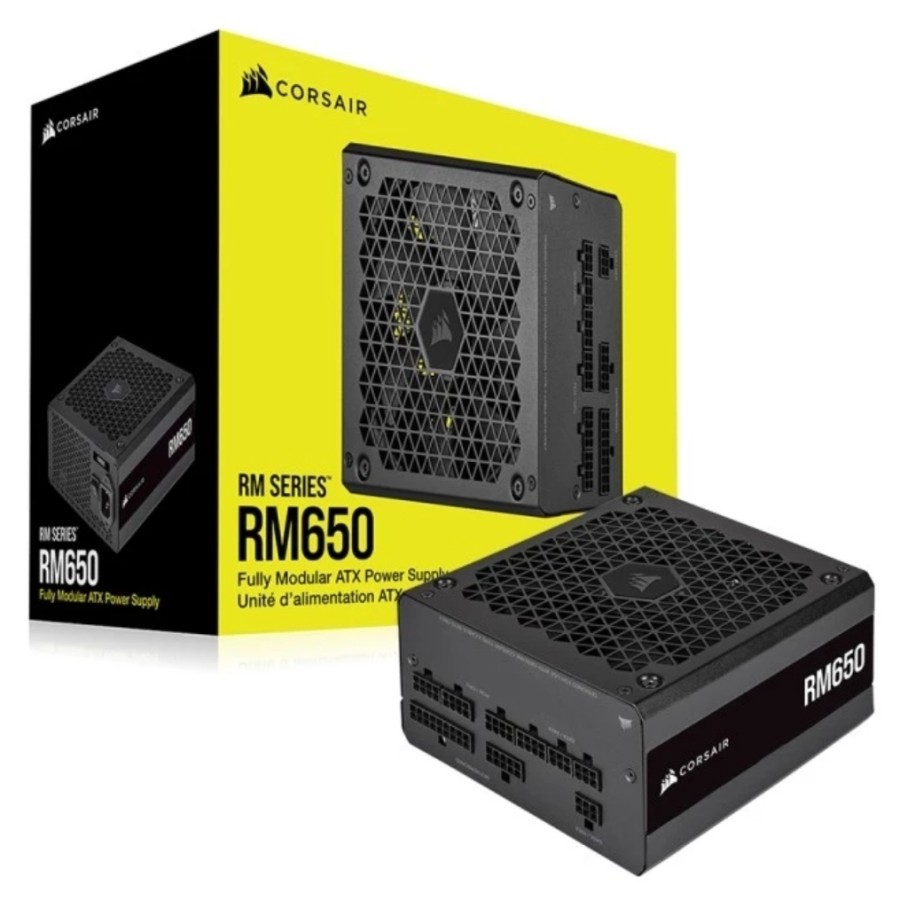 Corsair Power supply RM650 - 650W 80+ GOLD FULLY MODULAR