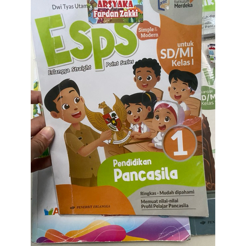 

buku esps pendidikan pancasila jilid 1/ preloved buku esps pendidikan pancasila jilid 1/buku esps jilid 1