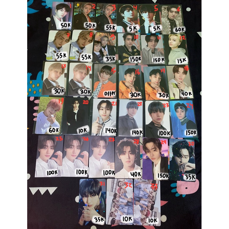 Official photocard pc enhypen sunghoon jungwon heeseung jake jay sunoo niki lenticular lucky draw ld