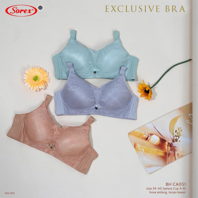 SOREX bra Exclusive tanpa kawat
