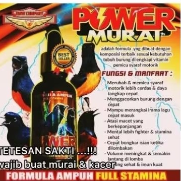 POWER MURAI JUARA OBAT BURUNG GACOR SEMUA BURUNG