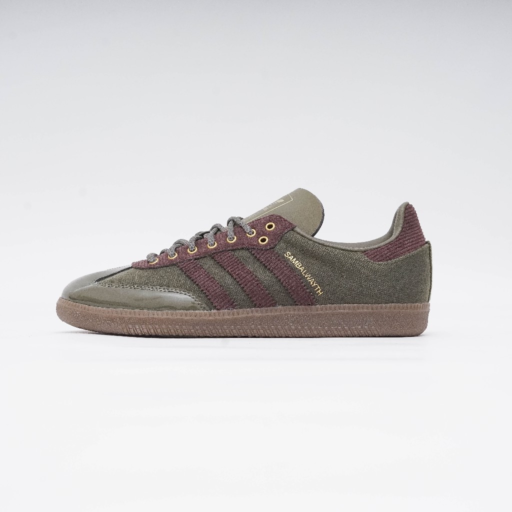 ADIDAS SAMBA OG ALWAYTH OLIVE STRATA SHADOW BROWN