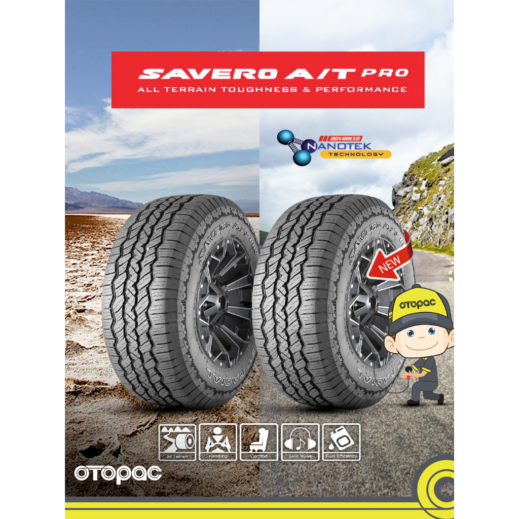 ban mobil GT Radial savero AT Pro 245/70 R16