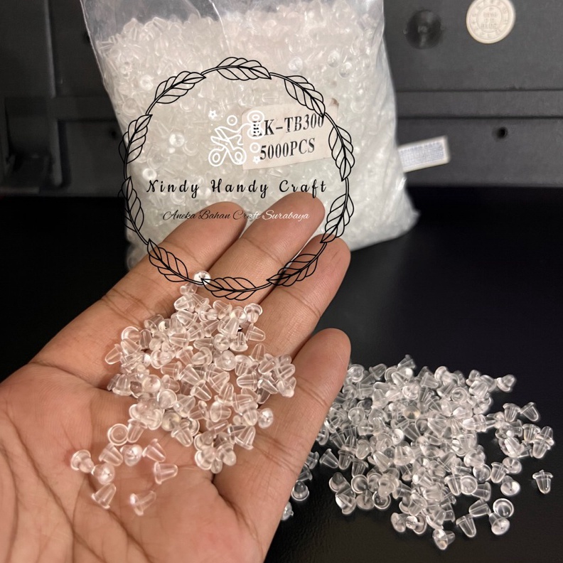 KODE C44I Grosir 1pcs Tutup Anting  Bokong Giwang  Pentul Giwang  Karet Giwang  Penjepit giwang