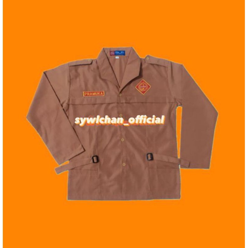 Baju Pramuka SD Cewe Lengan Panjang #HEPI#