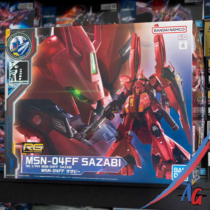 RG MSN-04FF Sazabi Gundam Side-F