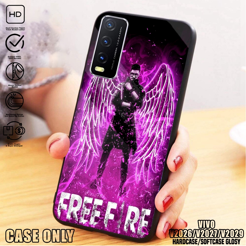 Case VIVO VIVO V2026 / V2027 / V2029 - Casing VIVO V2026 / V2027 / V2029 [ GAMES ] Silikon VIVO V202