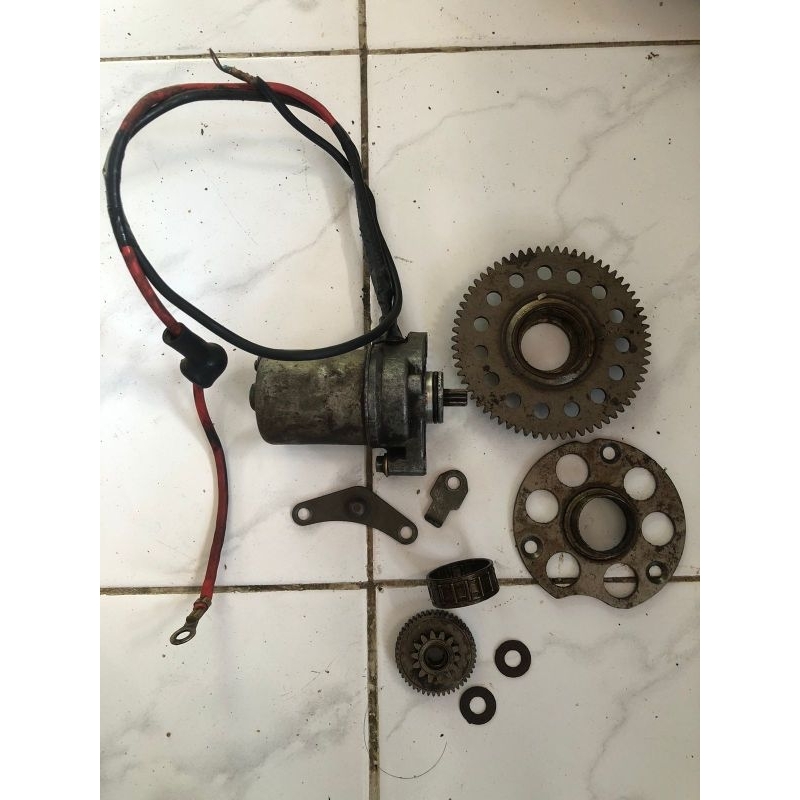 Paket satu set dinamo stater starter fiz r fizr f1zr alfa original copotan normal tinggal pasang