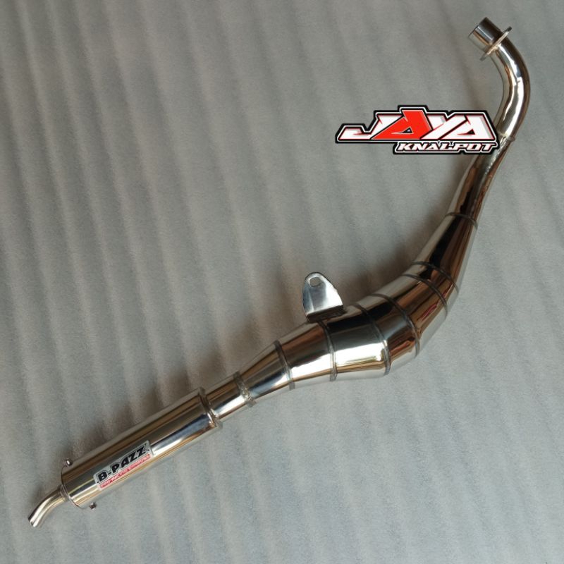 KNALPOT FIZ R FORCE1 SS2 KOLONG KOBRA BM POWER FULL CHROME B-PAZZ