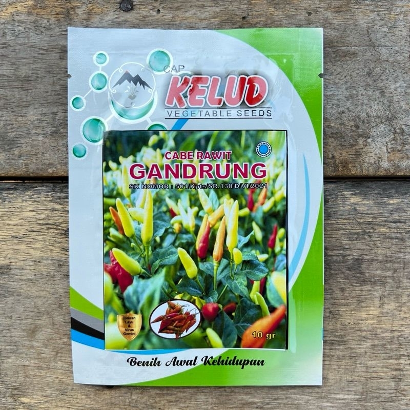 Benih Cabe Gandrung 10 Gram Cap Kelud