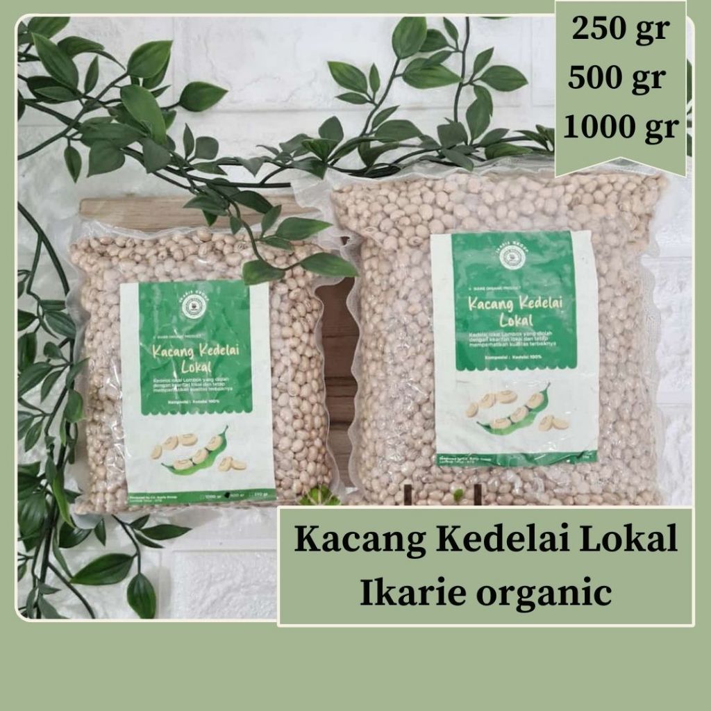 

Kacang Kedelai Aktivasi 250gr - Ikarie Organic l Warung Shiha