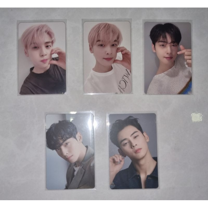 PHOTOCARD OFFICIAL CHA EUNWOO ASTRO