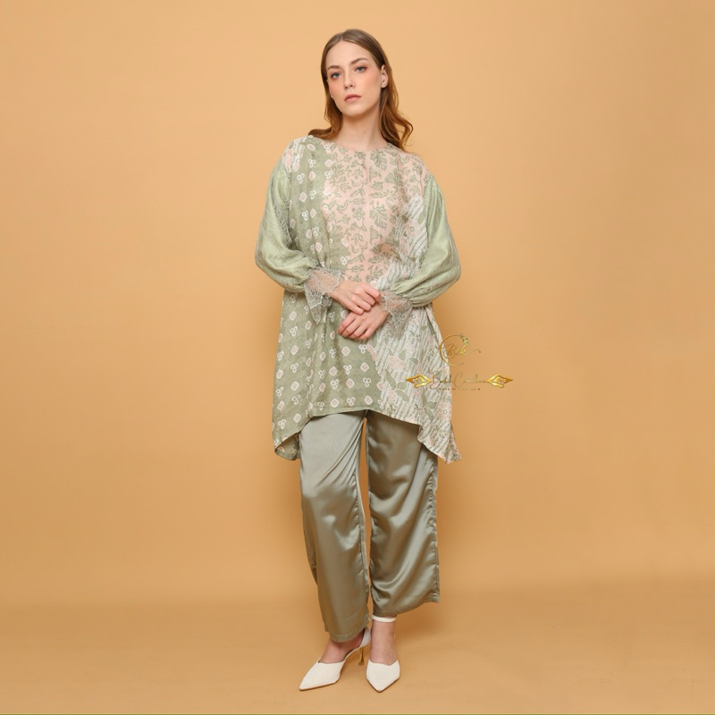 Camila Oneset Viscose-Batik.cantikuu | Cantili Batik | Tunik Premium | Atasan Tunik | Viscos Pulauan