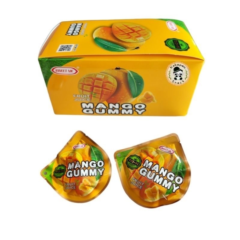 

GUMMY MANGGO / 1 BOX ISI 30 PACK / YUPI / VIRAL / KORORO