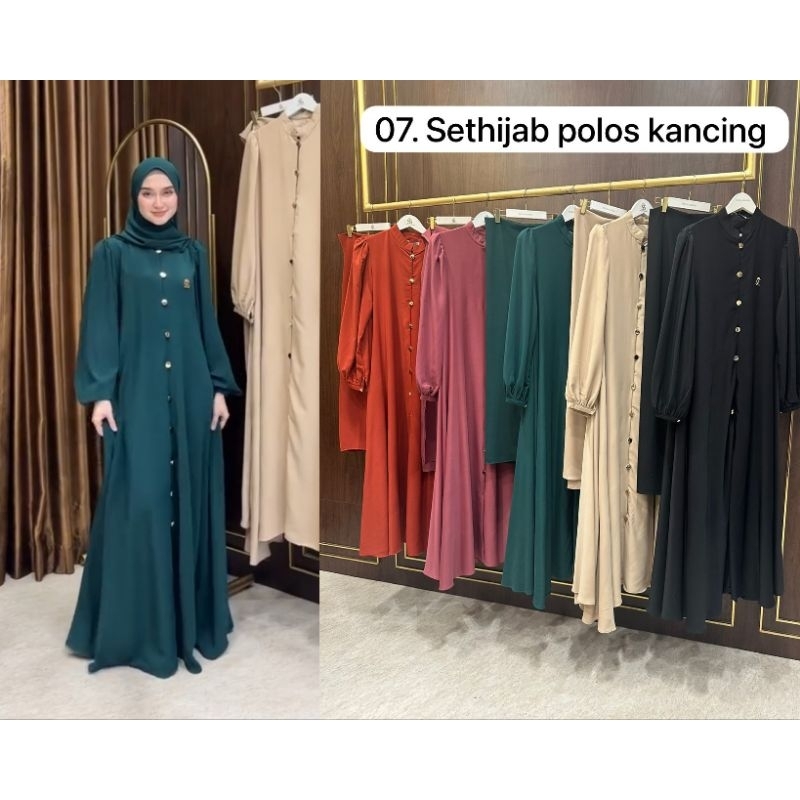(BISA COD) 100% ORI GAMIS POLOS KANCING BY SHELLASAUKIA