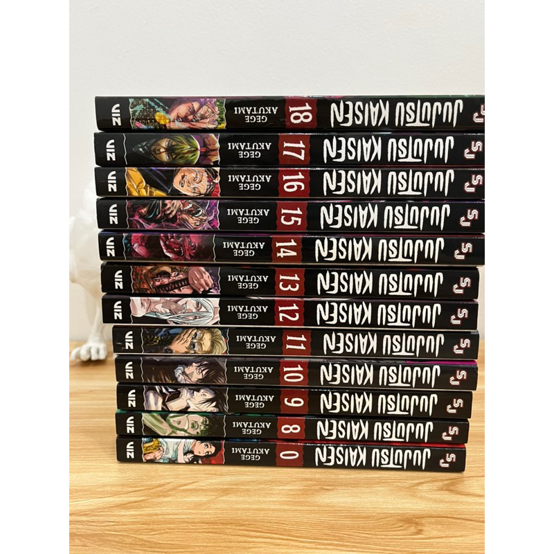 PRELOVED MANGA JUJUTSU KAISEN / JJK ORI ENGLISH VOL 0, 8-18