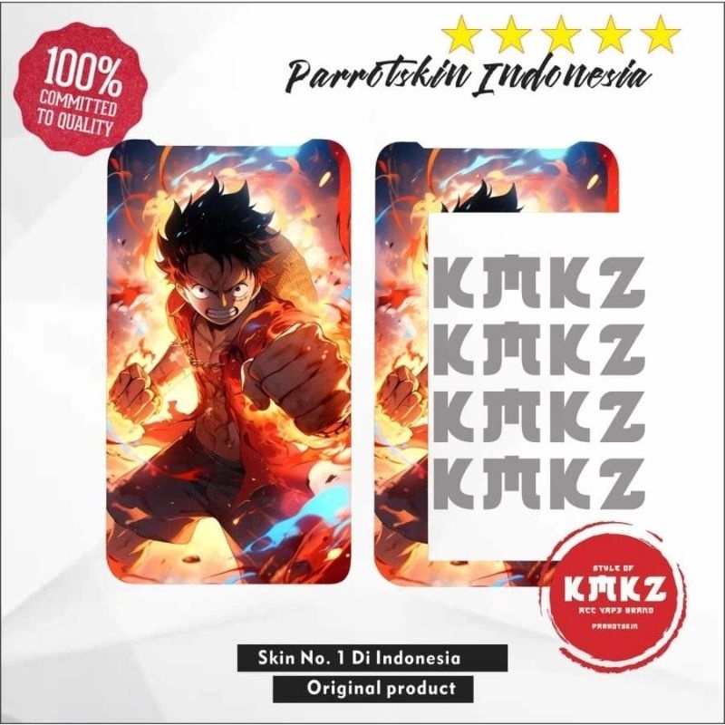 

EKSKLUSIF sticker luffy skin m2 anime bs custom