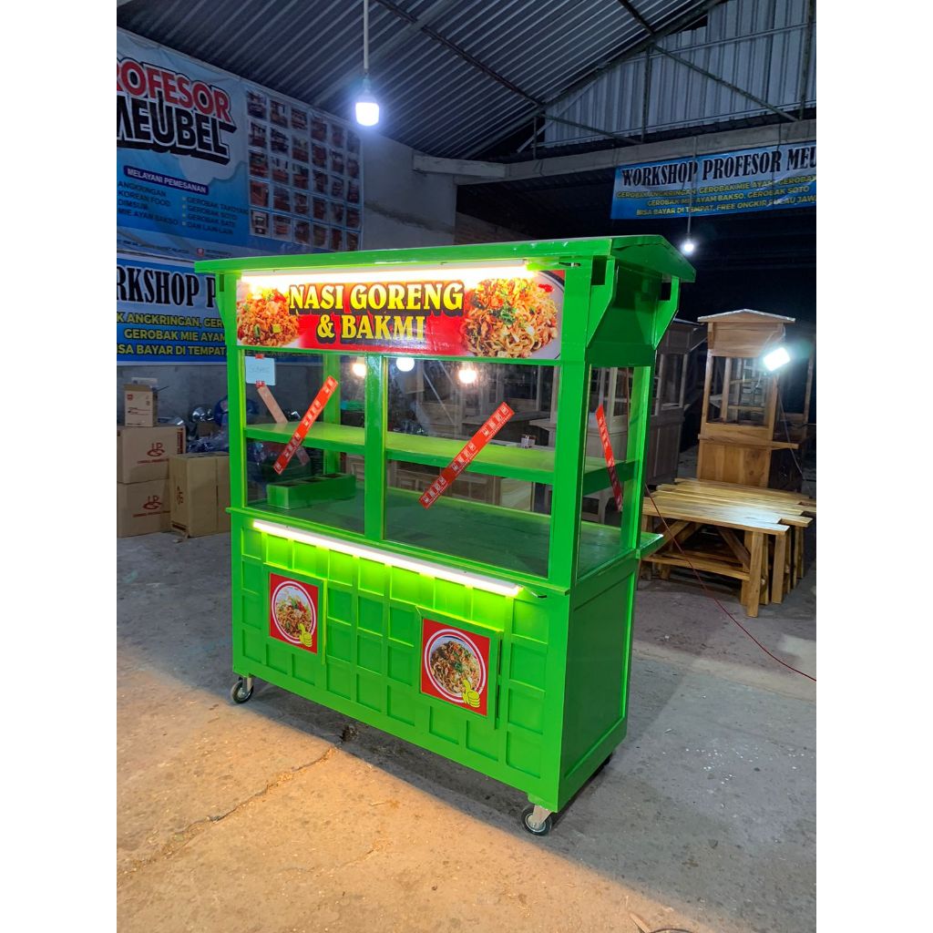 Gerobak Nasi Goreng Gerobak Bakmie Goreng Gerobak Nasi Gudeg Gerobak Aneka Lauk