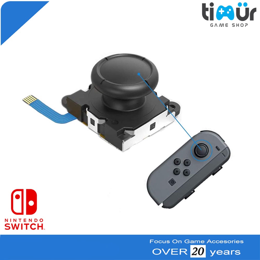 BONANZA Tombol Analog JoyCon Joy Con JoyCon Replacement Part Nintendo Switch Lite OLED