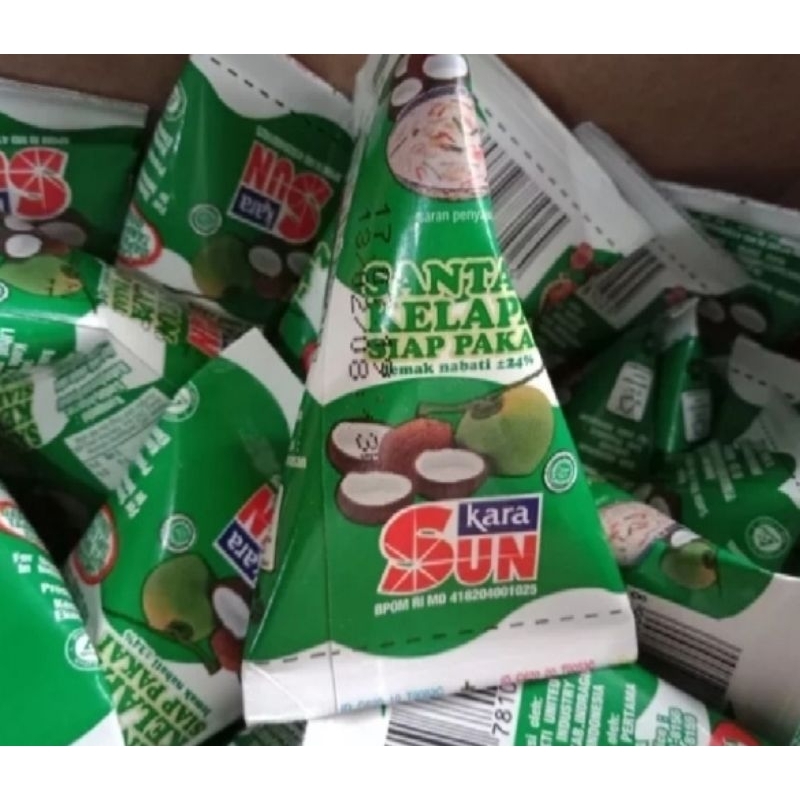 

Sun Kara Santan Kelapa siap pakai 65 ml