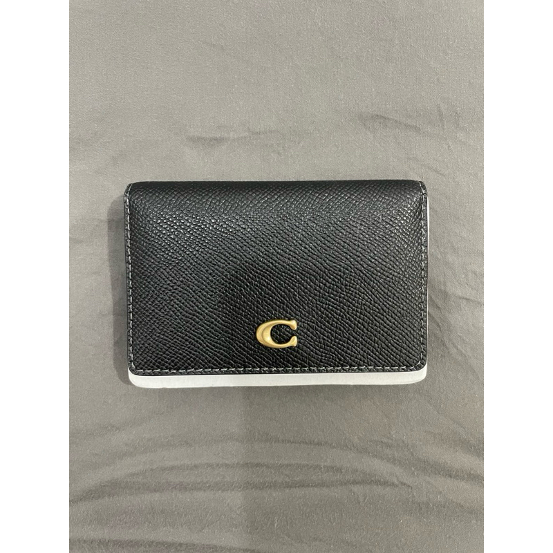 Coach Business Card Case/Card holder in Black