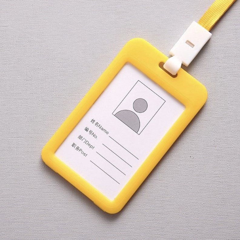

WAH Lanyard name tag kantor id card panitia card holder