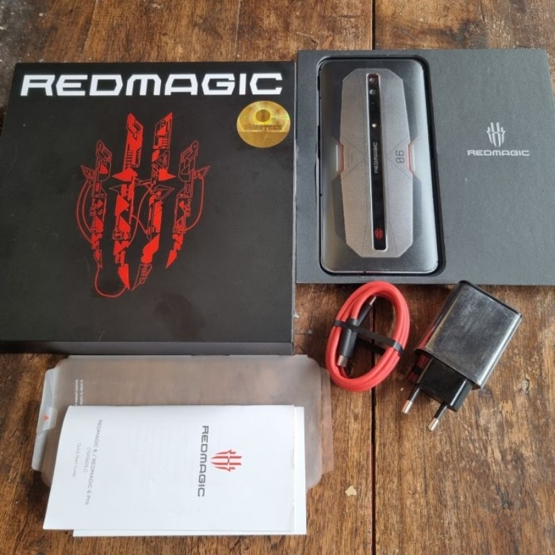 Nubia Red Magic 6 Pro 16/256 GB 99% Like New + Cooler Garansi Indonesia