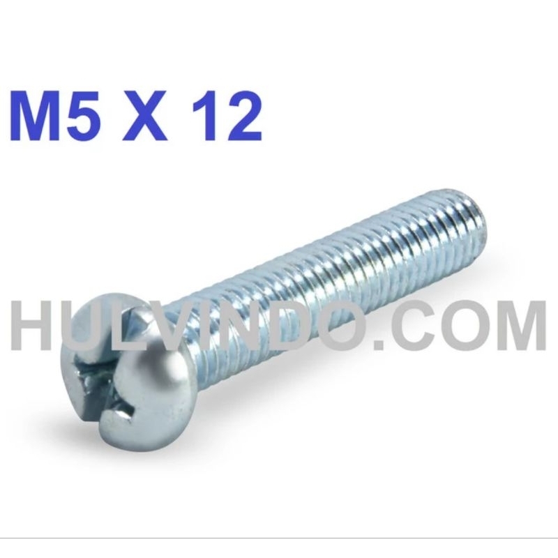 BAUT JP M5 X 12 / BAUT M5X12 (ISI 100PC)