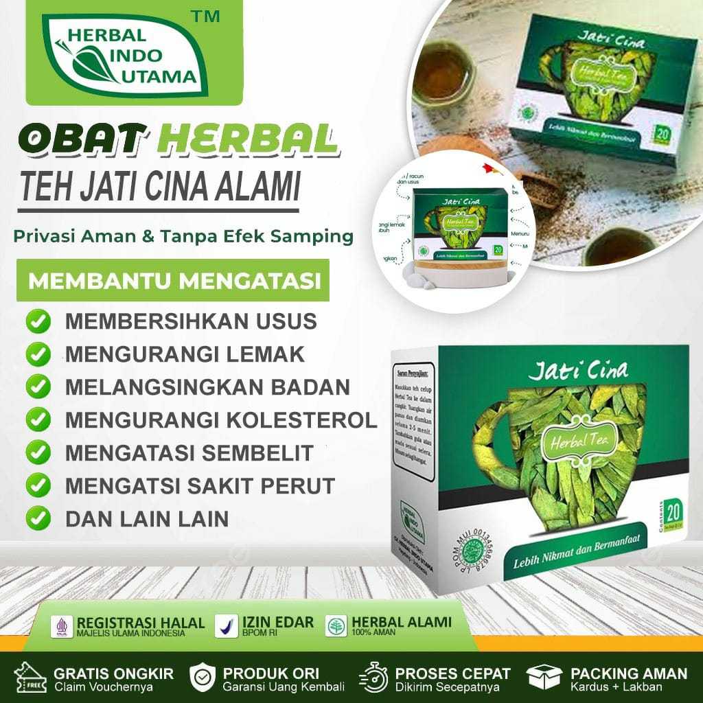 

Teh Celup Jati Cina isi 20 kantong Herbal Premium 100% Original