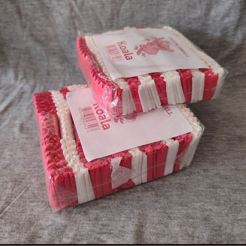 

1 Pak Kertas Krep Merah Putih Isi 10 Bungkus ( Ukuran Kecil & Besar )