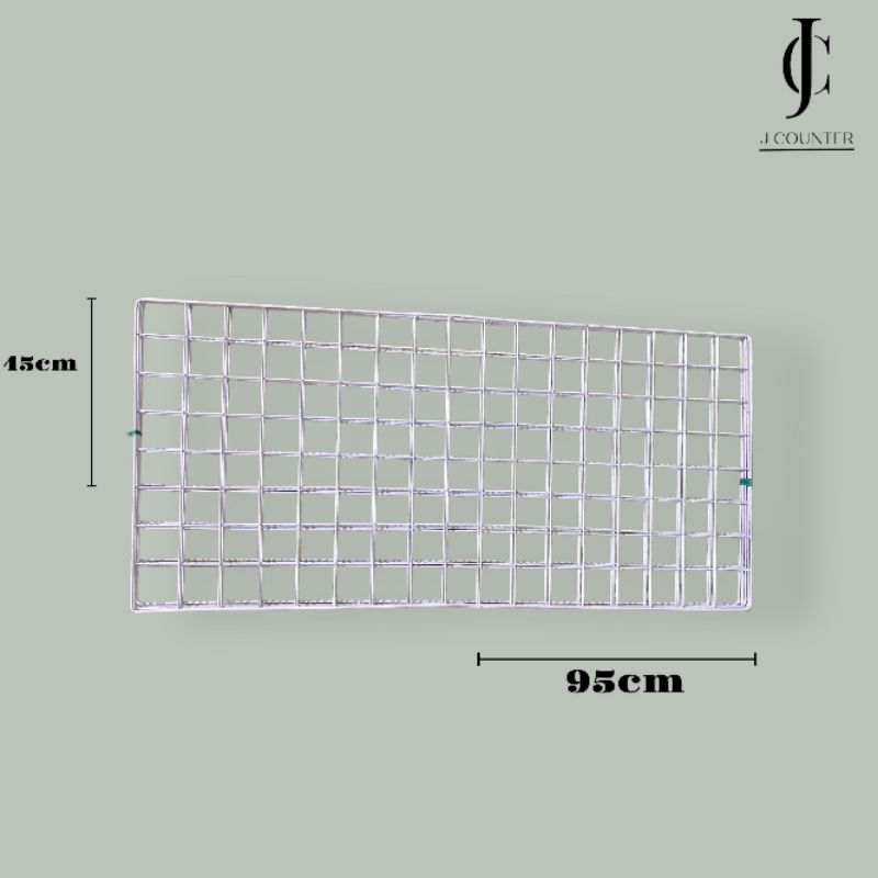 Kawat ram 95x45cm || display aksesoris toko dan konter